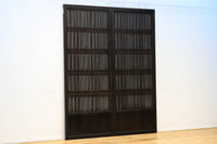 幅680ミリ 格子が端然と美しく並ぶスリム格子戸 F7963 在庫1枚