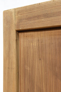 幅 938ミリ,933ミリ 時代の風合いに包まれた風情溢れる透かし板戸 F7976ab 在庫(a:1 b:0)枚