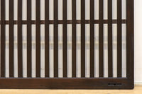 幅877ミリ 重厚な角太格子で風情溢れる全面格子戸 F8058ab 在庫(a:1 b:1)枚