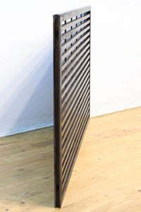 幅877ミリ 重厚な角太格子で風情溢れる全面格子戸 F8058ab 在庫(a:1 b:1)枚