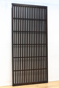 幅877ミリ 重厚な角太格子で風情溢れる全面格子戸 F8058ab 在庫(a:1 b:1)枚