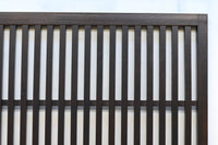 幅877ミリ 重厚な角太格子で風情溢れる全面格子戸 F8058ab 在庫(a:1 b:1)枚