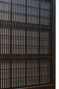 幅675ミリ スリム幅!! モールガラスがレトロ感溢れる大阪格子戸 F8091 在庫1枚