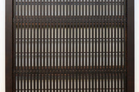 幅675ミリ スリム幅!! モールガラスがレトロ感溢れる大阪格子戸 F8091 在庫1枚