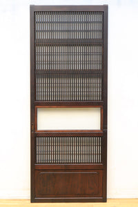 幅675ミリ スリム幅!! モールガラスがレトロ感溢れる大阪格子戸 F8091 在庫1枚