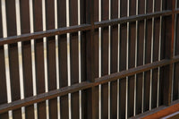 幅675ミリ スリム幅!! モールガラスがレトロ感溢れる大阪格子戸 F8091 在庫1枚