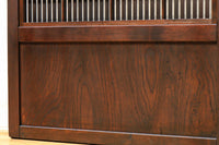 幅675ミリ スリム幅!! モールガラスがレトロ感溢れる大阪格子戸 F8091 在庫1枚