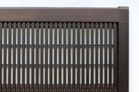 幅675ミリ スリム幅!! モールガラスがレトロ感溢れる大阪格子戸 F8091 在庫1枚