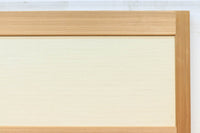 幅1123ミリ 幅広!! モダンな襖づくりのガラス入り襖戸セット F8132b 2枚一組