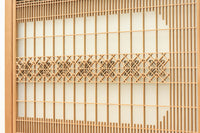 幅1123ミリ 幅広!! モダンな襖づくりのガラス入り襖戸セット F8132b 2枚一組