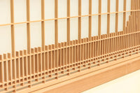 幅1123ミリ 幅広!! モダンな襖づくりのガラス入り襖戸セット F8132b 2枚一組