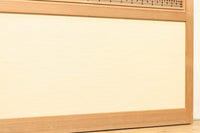 幅1123ミリ 幅広!! モダンな襖づくりのガラス入り襖戸セット F8132b 2枚一組