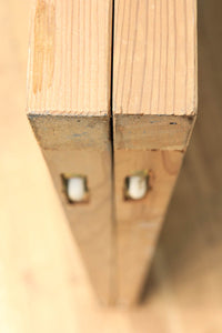 幅1123ミリ 幅広!! モダンな襖づくりのガラス入り襖戸セット F8132b 2枚一組