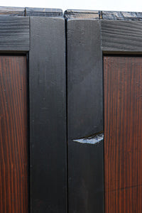 幅1130ミリ 素材を途切れることなく活かして造られた杢目の奇麗な幅広板戸 F8149 在庫1枚