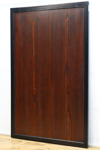 幅1130ミリ 素材を途切れることなく活かして造られた杢目の奇麗な幅広板戸 F8149 在庫1枚