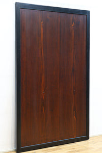 幅1130ミリ 素材を途切れることなく活かして造られた杢目の奇麗な幅広板戸 F8149 在庫1枚