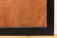 幅868ミリ 極上!! 波打つような杢目が見事な欅板戸 F8174b 在庫2枚