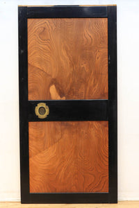 幅868ミリ 極上!! 波打つような杢目が見事な欅板戸 F8174b 在庫2枚