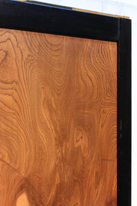 幅868ミリ 極上!! 波打つような杢目が見事な欅板戸 F8174b 在庫2枚