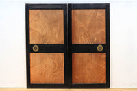 幅868ミリ 極上!! 波打つような杢目が見事な欅板戸 F8174b 在庫2枚