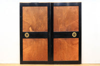 幅868ミリ 極上!! 波打つような杢目が見事な欅板戸 F8174b 在庫2枚