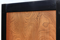 幅868ミリ 極上!! 波打つような杢目が見事な欅板戸 F8174b 在庫2枚