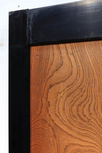 幅868ミリ 極上!! 波打つような杢目が見事な欅板戸 F8174b 在庫2枚