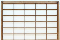 幅870ミリ 風情が深まる大きなガラス面のある雪見障子戸 F8207 在庫2枚