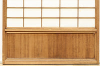 幅870ミリ 風情が深まる大きなガラス面のある雪見障子戸 F8207 在庫2枚