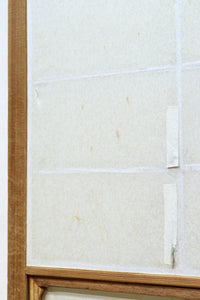 幅870ミリ 風情が深まる大きなガラス面のある雪見障子戸 F8207 在庫2枚