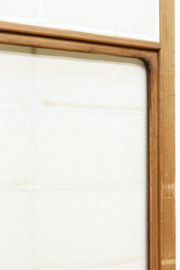 幅870ミリ 風情が深まる大きなガラス面のある雪見障子戸 F8207 在庫2枚