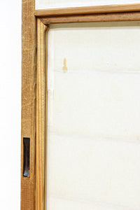 幅870ミリ 風情が深まる大きなガラス面のある雪見障子戸 F8207 在庫2枚