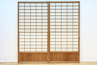 幅870ミリ 風情が深まる大きなガラス面のある雪見障子戸 F8207 在庫2枚