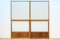 幅870ミリ 風情が深まる大きなガラス面のある雪見障子戸 F8207 在庫2枚