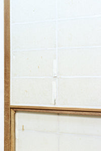 幅870ミリ 風情が深まる大きなガラス面のある雪見障子戸 F8207 在庫2枚