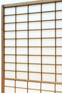 幅870ミリ 風情が深まる大きなガラス面のある雪見障子戸 F8207 在庫2枚