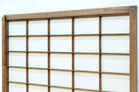 幅870ミリ 風情が深まる大きなガラス面のある雪見障子戸 F8207 在庫2枚