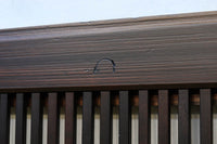 幅923ミリ 繊細な格子の並びが上品な大阪格子戸 F8224 在庫3枚