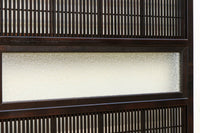 幅923ミリ 繊細な格子の並びが上品な大阪格子戸 F8224 在庫3枚