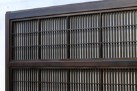 幅923ミリ 繊細な格子の並びが上品な大阪格子戸 F8224 在庫3枚