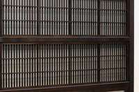 幅923ミリ 繊細な格子の並びが上品な大阪格子戸 F8224 在庫3枚