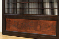 幅923ミリ 繊細な格子の並びが上品な大阪格子戸 F8224 在庫3枚