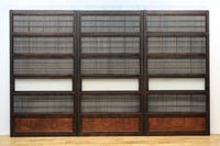 幅923ミリ 繊細な格子の並びが上品な大阪格子戸 F8224 在庫3枚