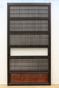 幅923ミリ 繊細な格子の並びが上品な大阪格子戸 F8224 在庫3枚