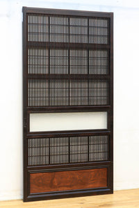 幅923ミリ 繊細な格子の並びが上品な大阪格子戸 F8224 在庫3枚