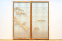 Glass door F8233
