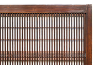 幅922ミリ 上質な欅杢目が美しい大阪格子戸 F8243 在庫1枚