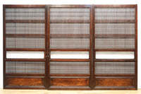 幅922ミリ 上質な欅杢目が美しい大阪格子戸 F8243 在庫1枚