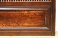 幅922ミリ 上質な欅杢目が美しい大阪格子戸 F8243 在庫1枚