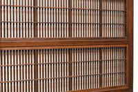 幅922ミリ 上質な欅杢目が美しい大阪格子戸 F8243 在庫1枚